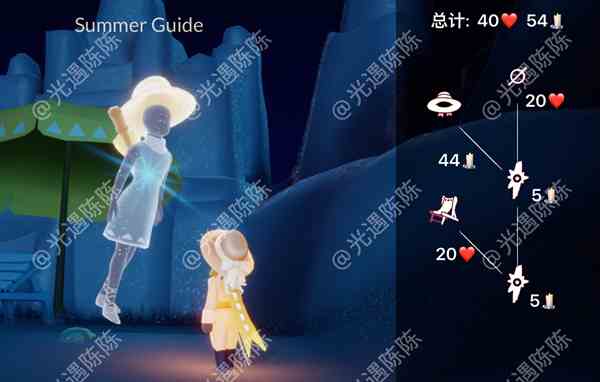 光遇夏日活動先祖位置在哪 夏日活動先祖兌換圖